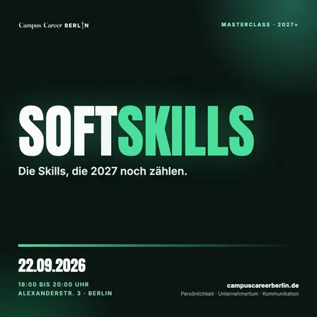 Masterclass: Softskills 2027+