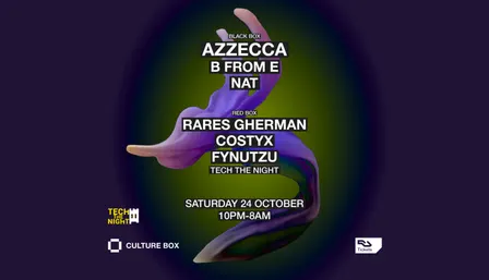 Tech The Night– Romanian Beats at Culture Box 🪩⚡️