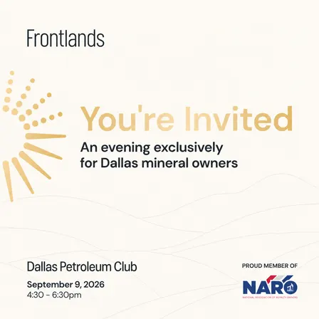 Frontlands @ Dallas Petroleum Club - Private Event