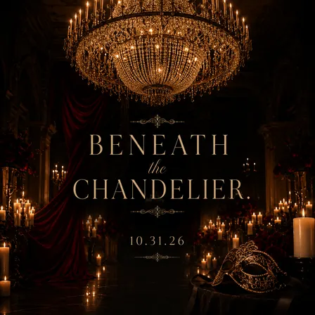 BENEATH THE CHANDELIER