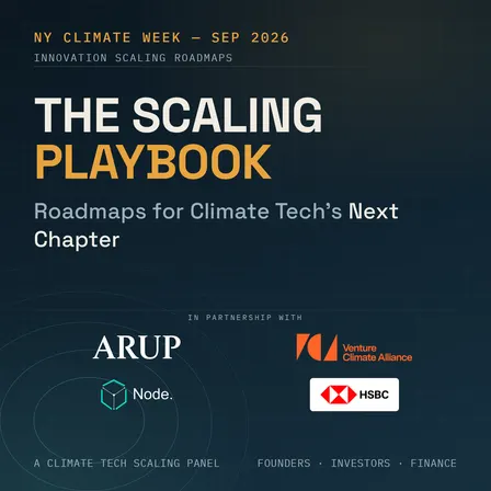 The Scaling Playbook: Roadmaps for Climate Tech's Next Chapter