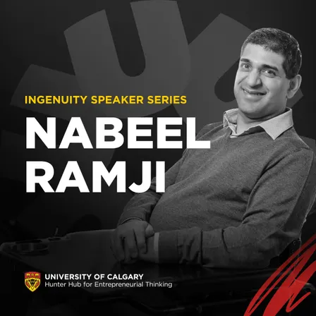 Hunter Hub Ingenuity Speaker Series: Nabeel Ramji