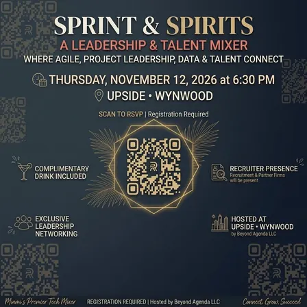 Sprint & Spirits: A Leadership & Talent Mixer