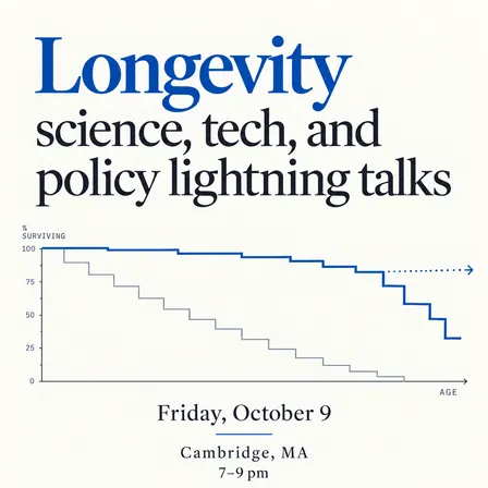 Longevity science, tech, and policy lightning talks!