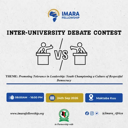 IMARA FELLOWSHIP INTER-UNIVERSITY CIVIC DEBATE