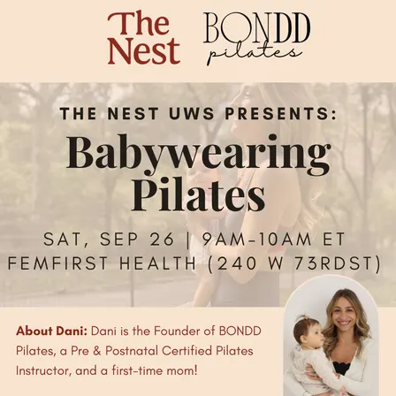 Babywearing Pilates | The Nest UWS