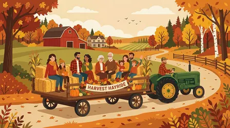 Preserve Hay Ride Sign up: 1pm-1:30pm