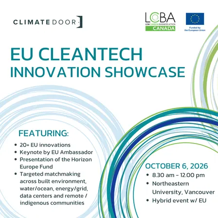 EU Cleantech Innovation Showcase