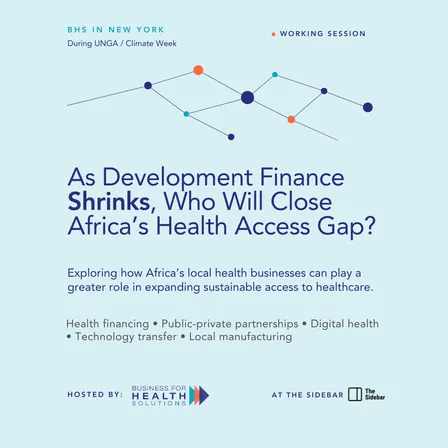 As Development Finance Shrinks, Who Will Close Africa’s Health Access Gap?
