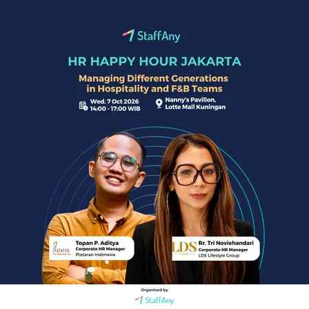 StaffAny Happy HR Hour - Jakarta
