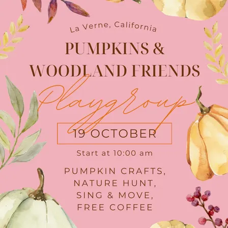 Pumpkins & Woodland Friends Playgroup