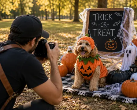 Halloween Costume Photo Day: Fur Babies Only