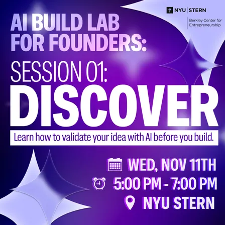 AI Build Lab for Founders: Discover
