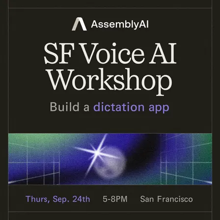 SF Voice AI Meetup: Build your own voice app