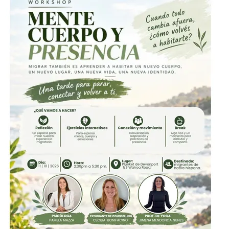 Workshop: Mente, Cuerpo Y Presencia.