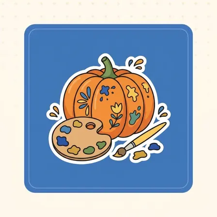 Pumpkin Painting for Kids!