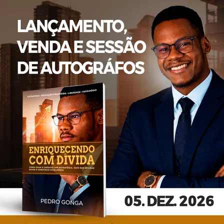 Lançamento do Livro ENRIQUECENDO COM DÍVIDA