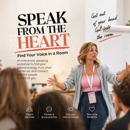 Speak from the Heart: Find Your Voice in a Room