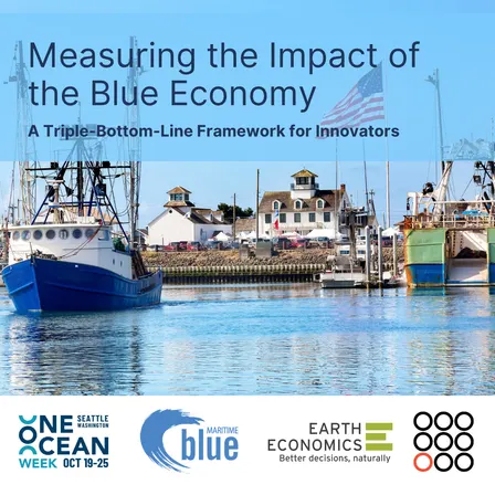 One Ocean Week - Triple Bottom Line Impact Analysis for the Blue Economy