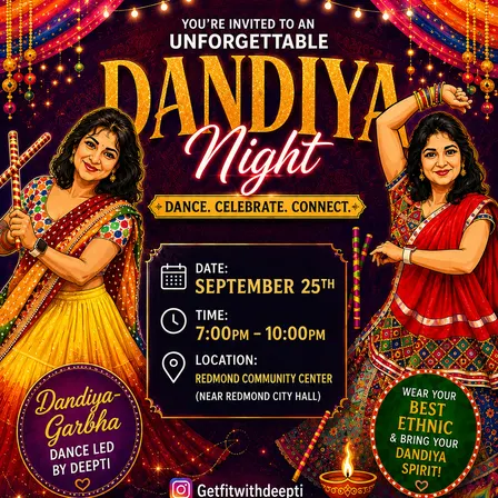 Dandia n Garbha Night 2026 With Deepti