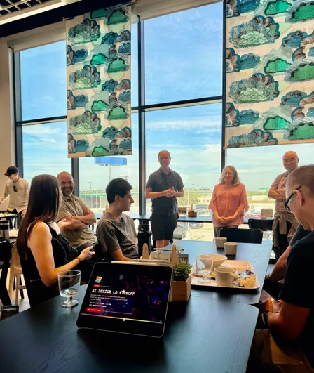 UX + AI Design: Breakfast + Talk on AI Workflows