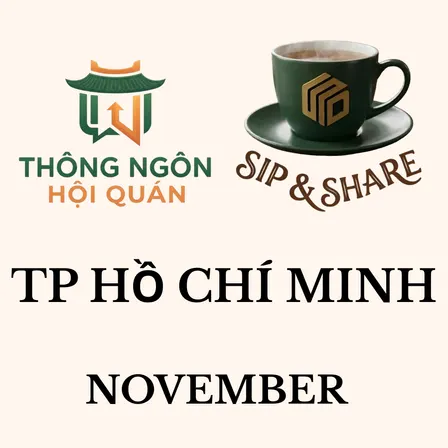 SIP & SHARE #33 - SAIGON LOUNGE - MONTHLY MEETUP - NOVEMBER 2026