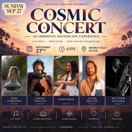 Cosmic Concert: Immersive Soundscape Experience