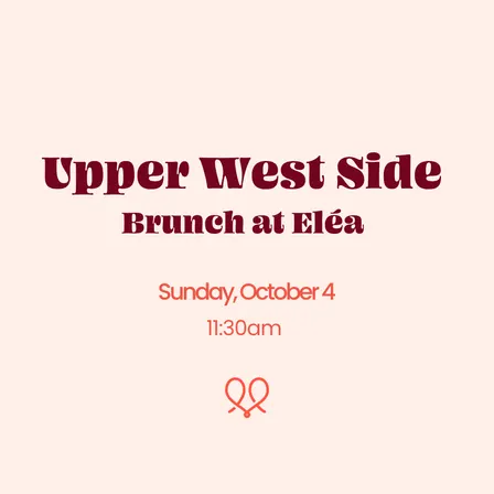 UWS Pod: Brunch at Eléa