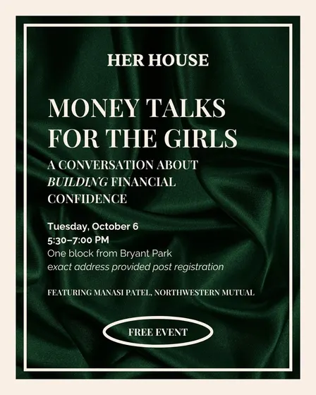 Money Talks for the Girls: a conversation about building financial confidence