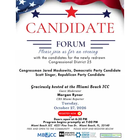 Candidates Forum: House of Representatives, 25th District