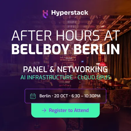 The 80% Problem: Why Most Enterprise AI Doesn't Need a Frontier Model | Hyperstack Panel & Networking