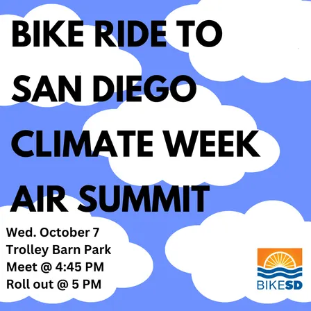 BikeSD Ride to the Air Summit