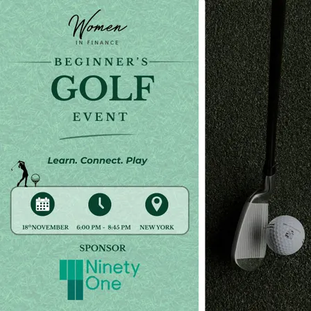 Women in Finance Group - Golf evening New York