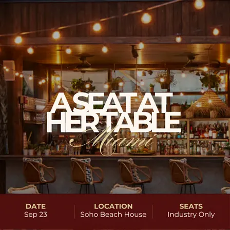 A Seat at HER Table with Happy V
