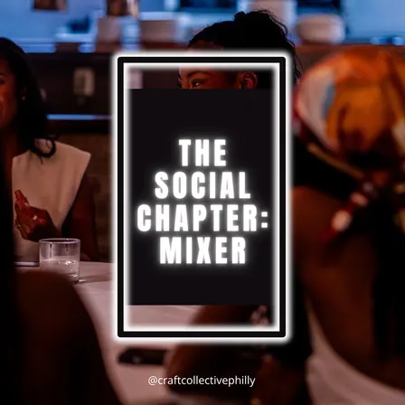 The Social Chapter: A Crafty & Bookish Mixer 📚✂️