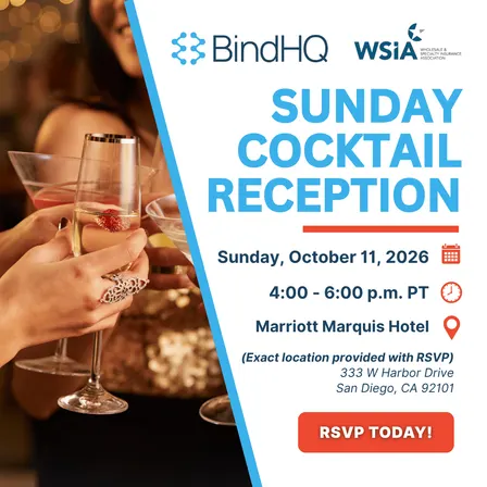 BindHQ Sunday Cocktail Reception