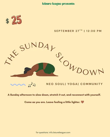 the sunday slowdown 🧘🏾♀️