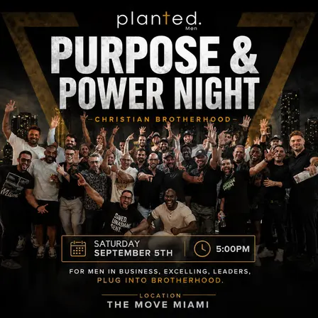 Planted Mens Purpose, Power & Brotherhood Building