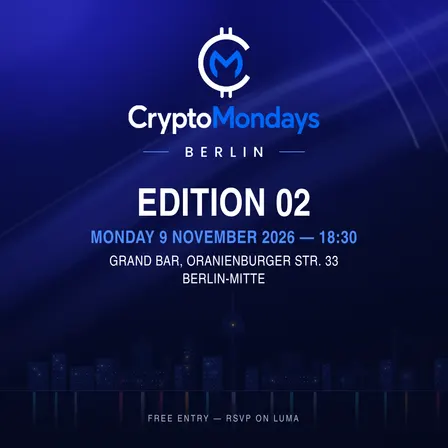CryptoMondays Berlin — Edition #2