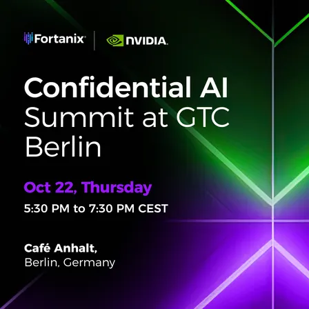 Confidential AI Summit at GTC Berlin