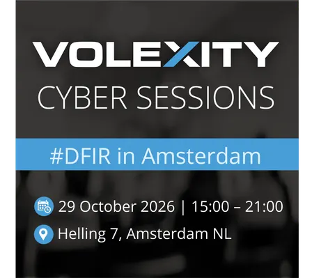 Volexity Cyber Sessions – Amsterdam | October 2026
