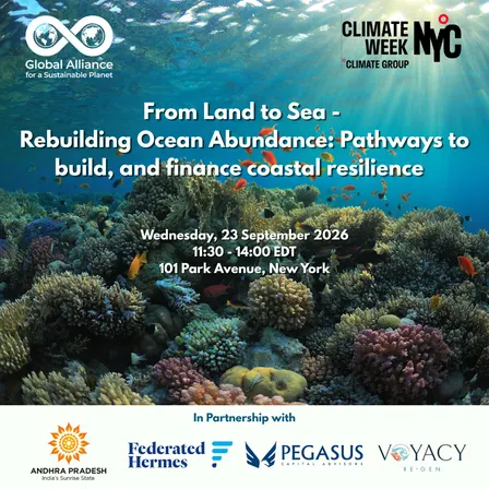 From Land to Sea - Rebuilding Ocean Abundance: Pathways to build, and finance coastal resilience