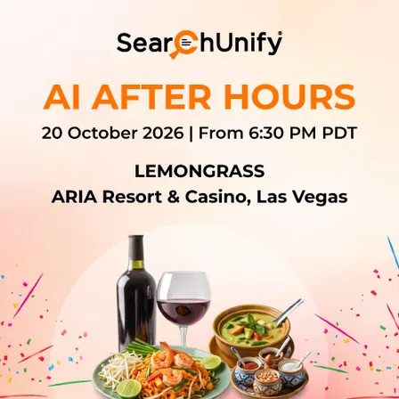 SearchUnify AI After Hours at TSIA
