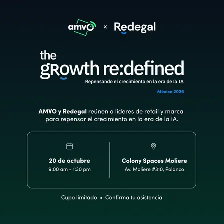El futuro del crecimiento se construye en sistema: AMVO X Redegal