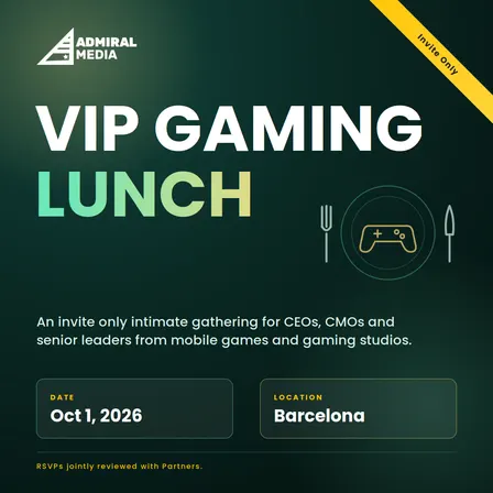 Barcelona VIP Gaming Lunch by Admiral Media
