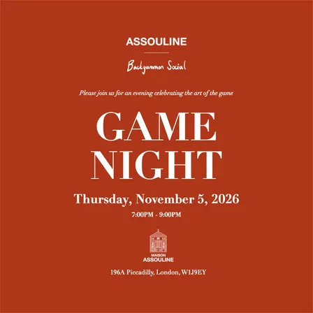 Backgammon Social x Assouline: The Art of the Game