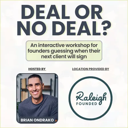 Sales Workshop - Driving Deals Forward