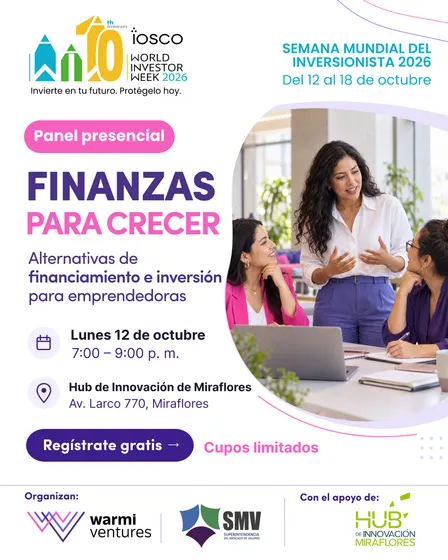 “Finanzas para Crecer” x Warmi Ventures