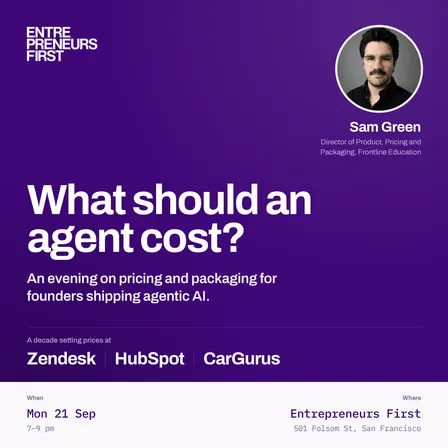Monetizing AI Agents: Fireside and Q&A with Sam Green