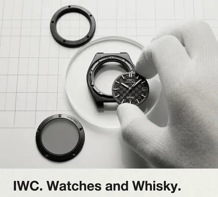 IWC. Watches and Whisky.